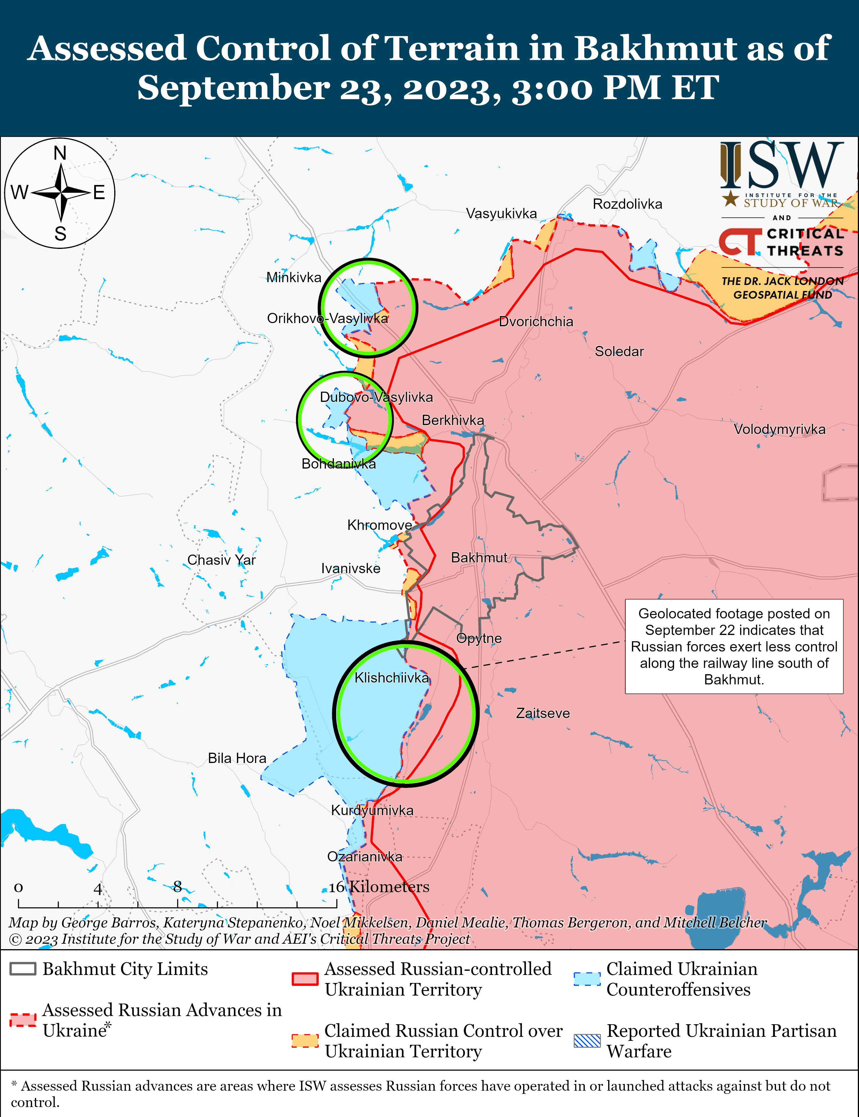 Russian Offensive Campaign Assessment, September 23, 2023 | Institute ...